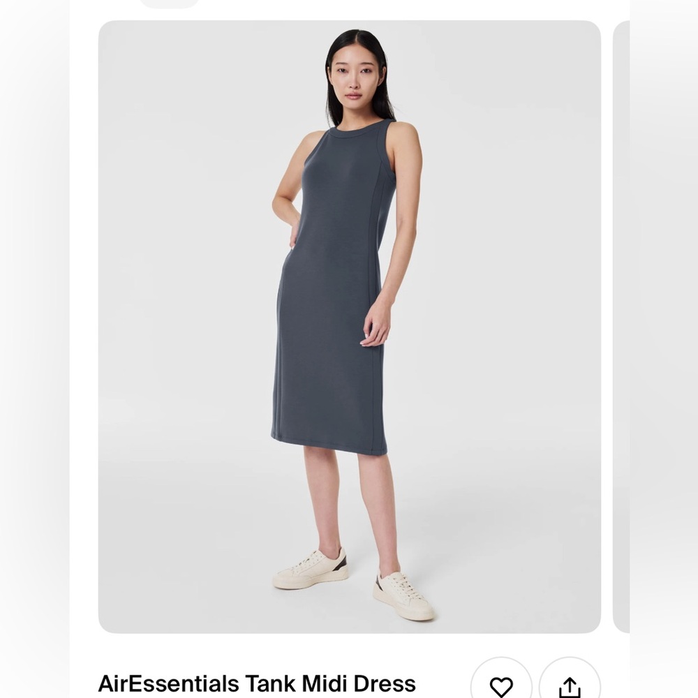 Spanx Air Essentials Midi Tank Dress